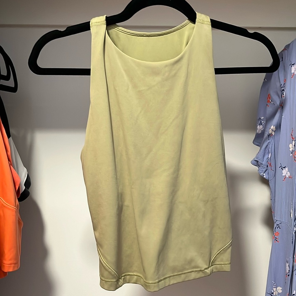 All in Motion stretchy tank with built in bra